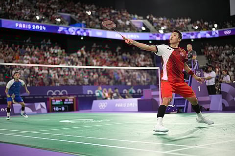Jonatan Christie vs Lakshya Sen men's singles badminton